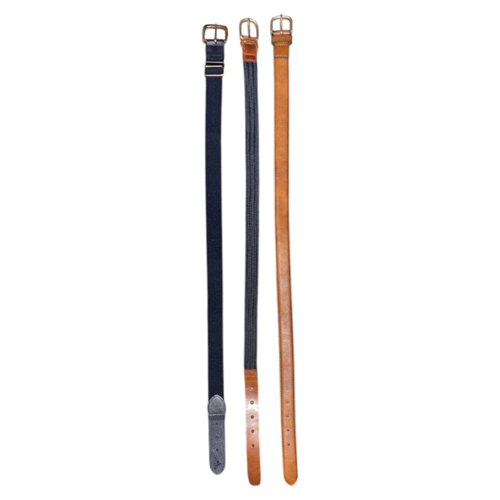 Lot of 3 Boy’s Belts - J. Crew, Adidas and Cat & Jack